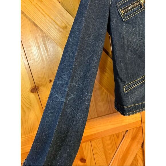 Armani Jeans Jean Jacket Size 6 (0447) - Picture 2 of 12